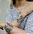 Bracelete cobra aberto em prata e detalhe turquesa - Imagem 2