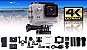 Action Câmera Hd Go Sport Wi-fi 4k 1080p Prova D'água Mic - Imagem 6