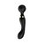 VIBRADOR RECARREGÁVEL DUPLA ESTIMULAÇÃO COM 20 MODOS E 8 NÍVEIS DE VELOCIDADES MASSAGE STICK PRETO - Imagem 2