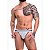 CUECA JOCK STRAP FIO TELA SEM FORRO BRANCA - Imagem 1
