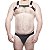 CUECA JOCK STRAP SUPLEX PLUS SIZE PRETA - Imagem 1