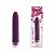 VIBRADOR PERSONAL 13CM MULTIVELOCIDADES AVELUDADO ROXO - Imagem 1