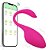 VIBRADOR RECARREGÁVEL CONTROLADO POR APLICATIVO WIRELESS COM 10 MODOS RUBY PINK - Imagem 1