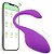 VIBRADOR RECARREGÁVEL CONTROLADO POR APLICATIVO WIRELESS COM 10 MODOS RUBY ROXO - Imagem 1