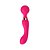 VIBRADOR RECARREGÁVEL DUPLA ESTIMULAÇÃO COM 20 MODOS E 8 NÍVEIS DE VELOCIDADES MASSAGE STICK PINK - Imagem 2