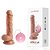 VIBRADOR PÊNIS REALÍSTICO 10 MODOS DE VIBRAÇÕES EM SOFTSKIN 18 X 3,8CM COM ESCROTO E VENTOSA DAVID - Imagem 1