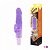 VIBRADOR PÊNIS COM ESTIMULADOR CLITORIANO COELHO EM JELLY CORES - Imagem 1