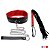 KIT LUXUOSO COLEIRA COM GUIA E CHICOTE BONDAGE SI CORES - Imagem 1