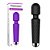 VIBRADOR VARINHA MÁGICA 20 MODOS DE VIBRAÇÃO E 8 NÍVEIS DE VELOCIDADE RECARREGÁVEL MASSAGER CORES - Imagem 3