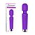 VIBRADOR VARINHA MÁGICA 20 MODOS DE VIBRAÇÃO E 8 NÍVEIS DE VELOCIDADE RECARREGÁVEL MASSAGER CORES - Imagem 2