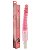 VIBRADOR PLUG ANAL OU VAGINAL ESCALONADO EM JELLY CORES - Imagem 2