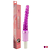 VIBRADOR PLUG ANAL OU VAGINAL ESCALONADO EM JELLY CORES - Imagem 1