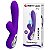 VIBRADOR LUXUOSO PONTO G E CLITÓRIS COM 12 MODOS DE VIBRAÇÕES E 4 MODOS DE SUCÇÃO E PULSAÇÃO RECARREGÁVEL JERSEY - Imagem 1