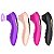 VIBRADOR CLITORIANO COM 10 NÍVEIS DE SUCÇÃO E PULSAÇÃO RECARREGÁVEL 3SI CORES - Imagem 1