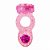 ANEL PENIANO VIBRADOR COM TRIPLA ESTIMULAÇÃO ROSA - Imagem 1