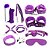 KIT SADO LUXUOSO COM 11 ACESSÓRIOS BONDAGE SI CORES - Imagem 2