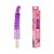 VIBRADOR PLUG ANAL OU VAGINAL ESCALONADO PONTO G EM JELLY CORES - Imagem 2