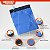 Envelope de Segurança Plástico Bolha Azul 19x25 - Imagem 3
