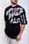 Camiseta oversized  Up Side Down Also - Imagem 3