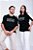 Camiseta Oversized  Radicais livres college style preta - Imagem 1