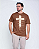 Camiseta Unissex A Sua Cruz Mocca Mousse - Imagem 1