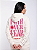 Moletom Feminino Faith Capuz Off White - Imagem 2