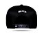 Boné Snapback New Aba Couro Preto - Imagem 3