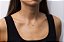 Gargantilha ouro branco com diamantes 0.8ct 40cm - Imagem 2