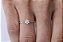 Anel ouro branco e diamantes aro 19 - Imagem 2