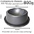 Comedouro Pesado PP 200ml com Concreto 800g - PP Filhotes - Imagem 2