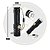 MINI LANTERNA TÁTICA USB - Potente   450lm - Alcance de 300m - Imagem 1