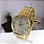 Relógio Feminino Champion Analógico Pulseira De Aço Dourado CN29481H - Imagem 1