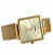 Relógio Feminino Quadrado Minimalista Dourado Mondaine - 99487LPMVDE1 - Imagem 3
