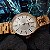 Relógio Feminino Casual Cristal Dourado Referência; 32535LPMKDE1 - Imagem 1