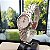 Relogio feminino champion prata com dourado CH25276B - Imagem 1