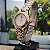 Relogio feminino champion prata com dourado CH29030B - Imagem 1