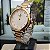 Relogio feminino champion prata com dourado CN25734B - Imagem 1