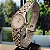 Relogio feminino Champion prata com dourado CH25141B - Imagem 2