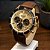 Relógio Masculino Orient Dourado de Couro Marron (SOLAR TECH) - MGSCC011 - Imagem 1