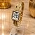 Relogio Champion Feminino Dourado Com Pedras - CF25965H - Imagem 1