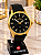 Relogio Masculino Technos Couro Preto VJ52AH/0P - Imagem 1