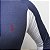 Blusa Leve Graphen Proteção UV50+ Azul e Branca - Imagem 2