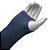 Manguitos Proteção Braço e Punhos com Encaixe para Dedo UV50+ Azul - Imagem 3