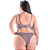 02111 - Conjunto Plus Size Lycra / Renda - Imagem 2