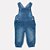 Jardineira Jeans Bebê Mania Kids - Imagem 1