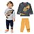Conjunto Moletom Infantil Masculino Kyly - Imagem 1