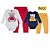 Conjunto Bebê Masculino Body + Calça Kyly - Imagem 1