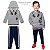 Conjunto Infantil Moletom Pelúciado Masculino Kyly - Imagem 1