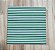 TECIDO LISTRADO VERDE/BRANCO - Imagem 1