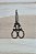 TESOURINHA VINTAGE OURO VELHO - 4,5 CM - Imagem 1